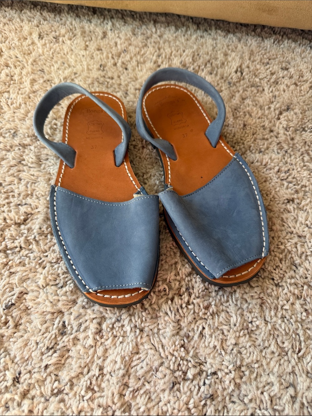 Women’s Avarcas - Blue size 37